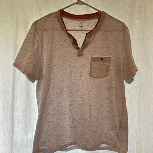 INC Split-Neck Tee